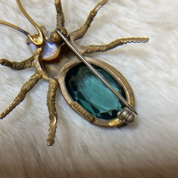 John Kirslis Vintage Bug Brooch EUC HTF - Picture 8 of 11
